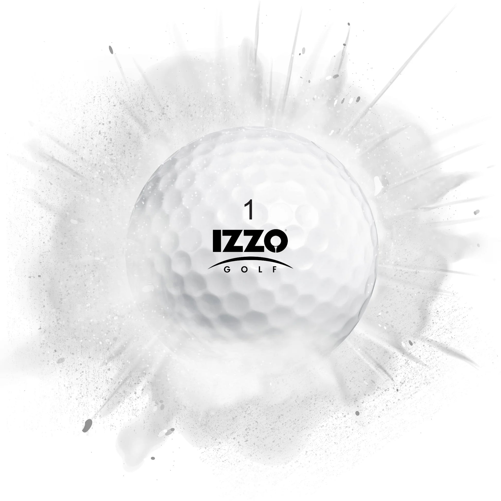 Exploder Prank Golf Balls, White and Dimpled, 4 Pack