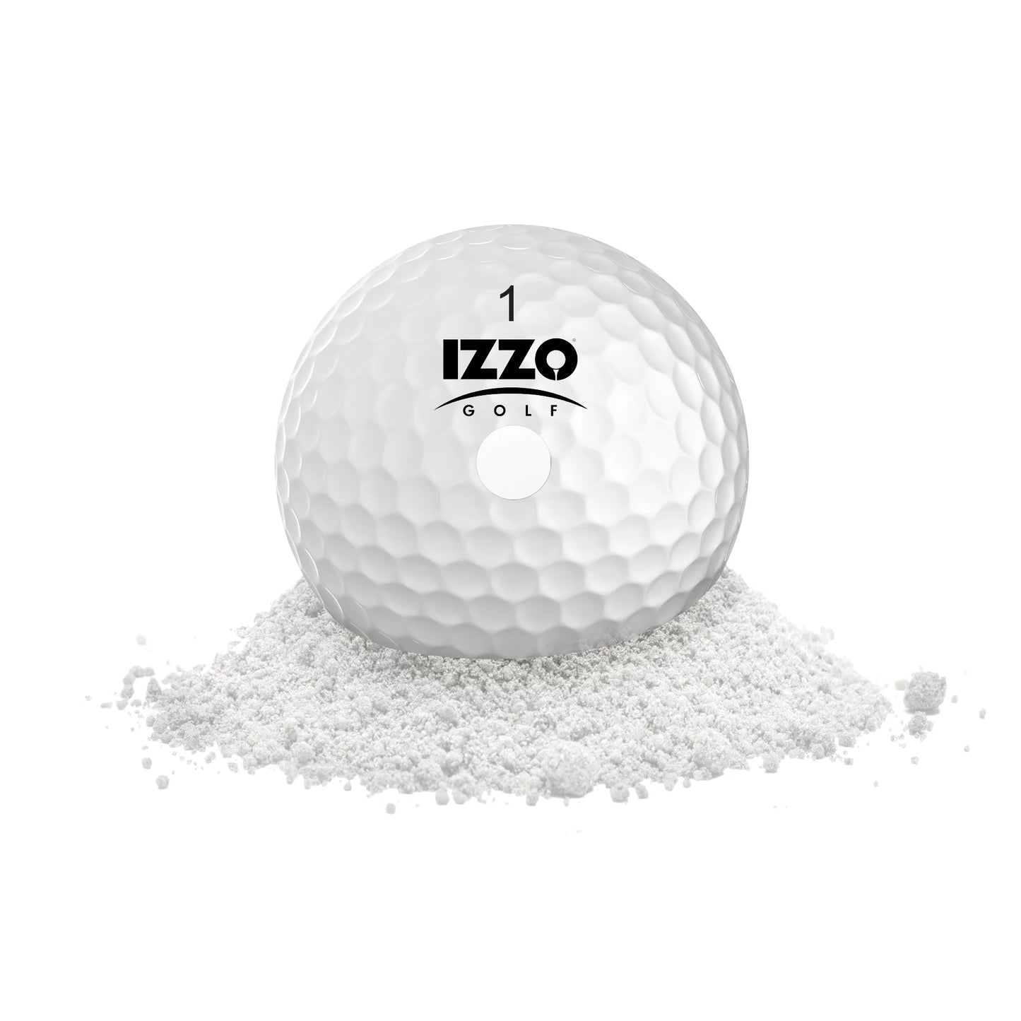 Exploder Prank Golf Balls, White and Dimpled, 4 Pack